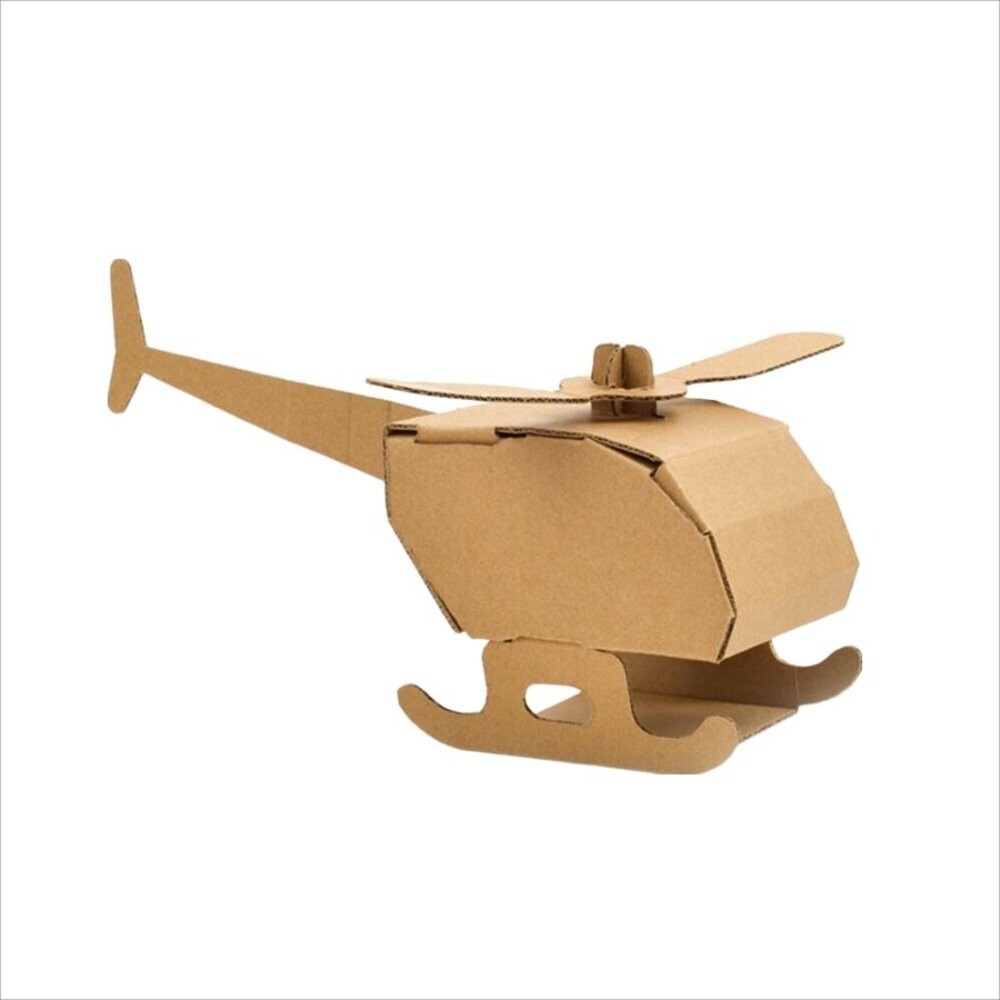 【實體店+發票】兒童DIY紙箱玩具 手作 教具 紙製小房子 瓦楞紙玩具 塗鴨玩具 幼兒園 安親班 清倉 送禮-細節圖3