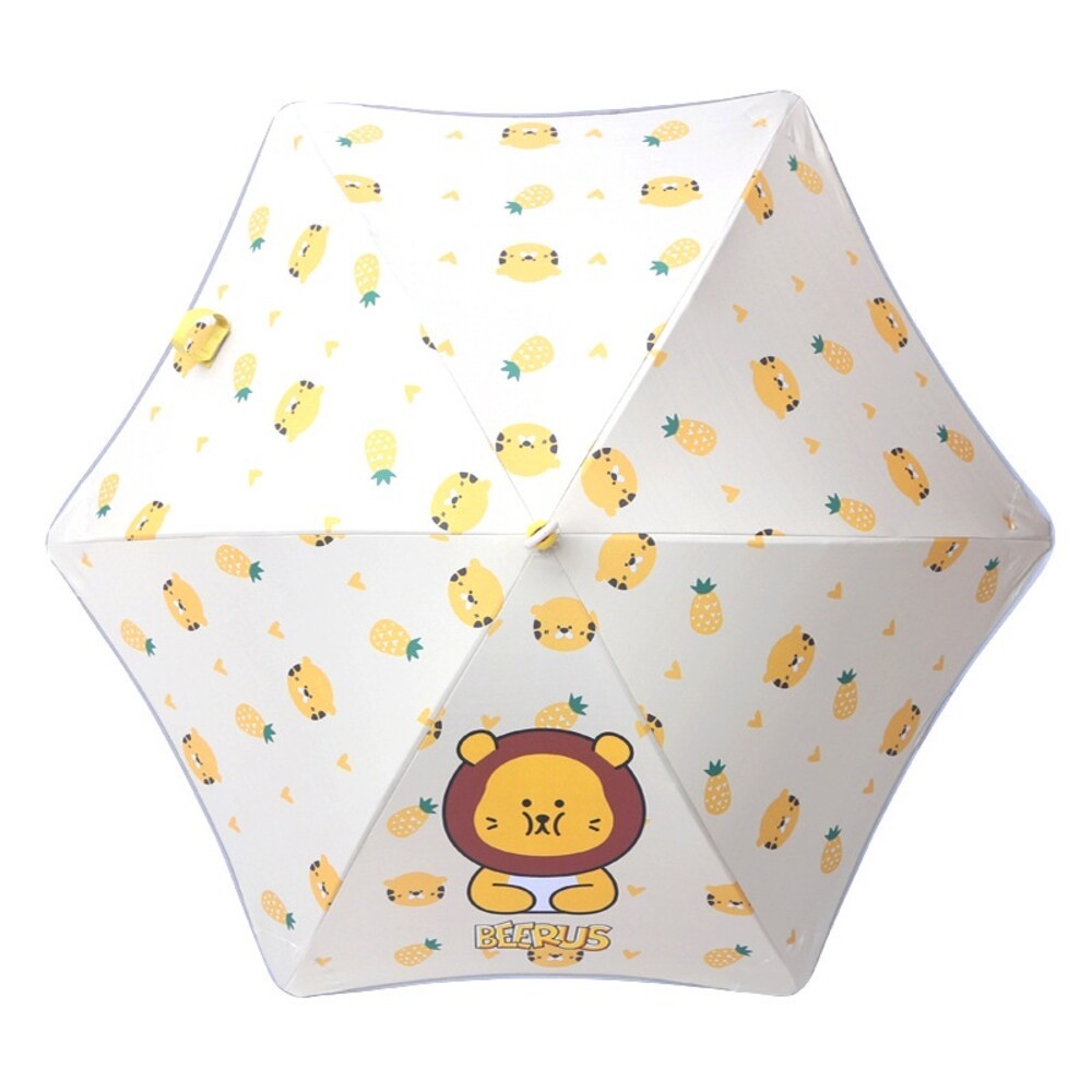 【實體店+發票】圓角安全兒童長柄傘 兒童雨傘 夜間反光 滑輪傘頭 防戳園角 防水套 黑膠防曬 兒童傘 送禮-規格圖11