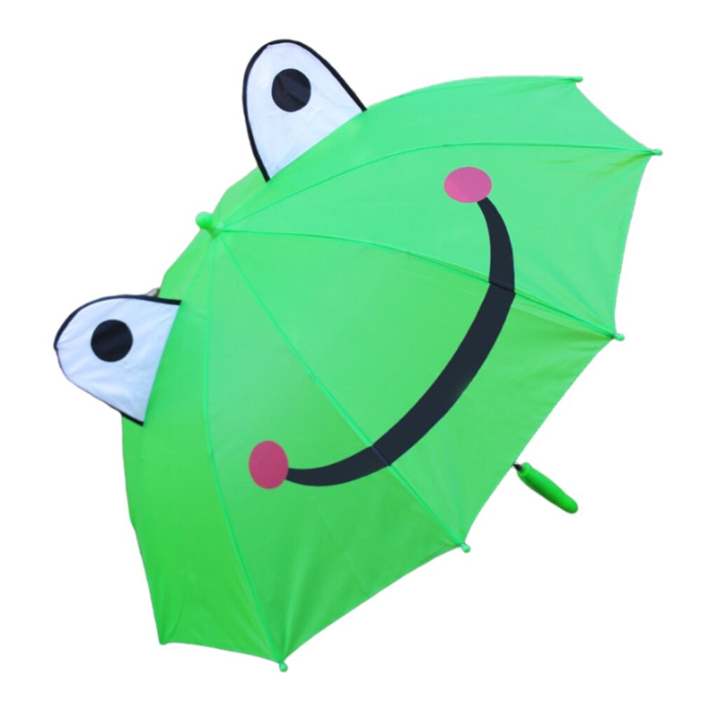 【實體店+發票】圓角安全兒童長柄傘 兒童雨傘 夜間反光 滑輪傘頭 防戳園角 防水套 黑膠防曬 兒童傘 送禮-規格圖11