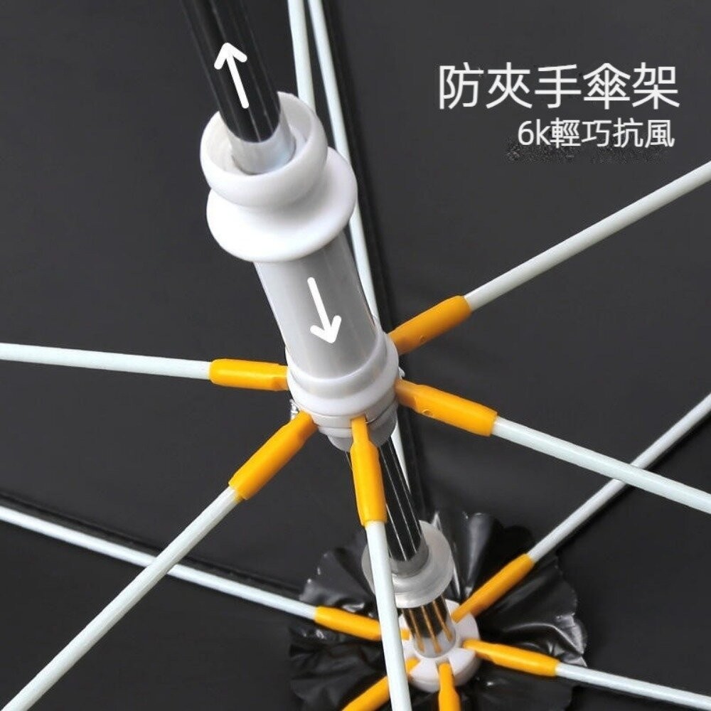 【實體店+發票】傘套款兒童圓角長柄傘 兒童安全雨傘 防水伸縮傘套 夜間反光 防戳園角 黑膠防曬 小學幼稚園 送禮-細節圖4