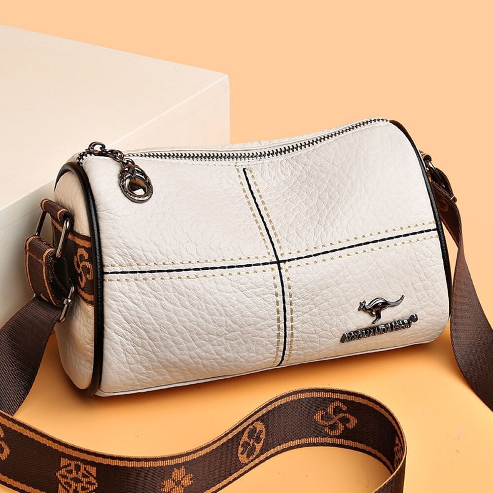 【實體店+發票】精選韓系質感真皮包包系列 斜背包 單肩包 斜跨包 托特包 側背包 月牙包 手機包 馬鞍包包 皮夾 送禮-規格圖11