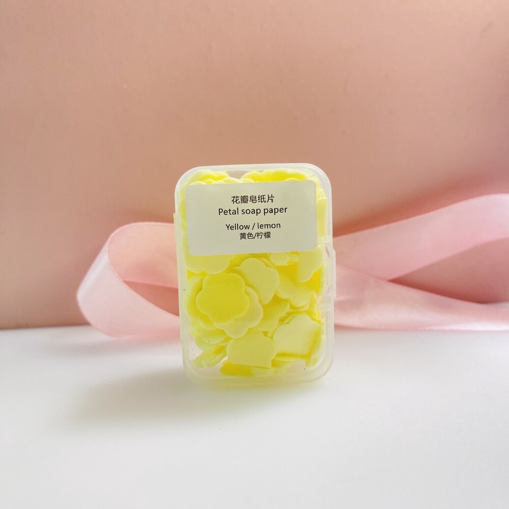 【實體店+發票】花瓣造型香皂片 攜帶式香皂片 隨身旅行香皂片 迷你肥皂片 肥皂 香皂 香味香皂 送禮-細節圖6