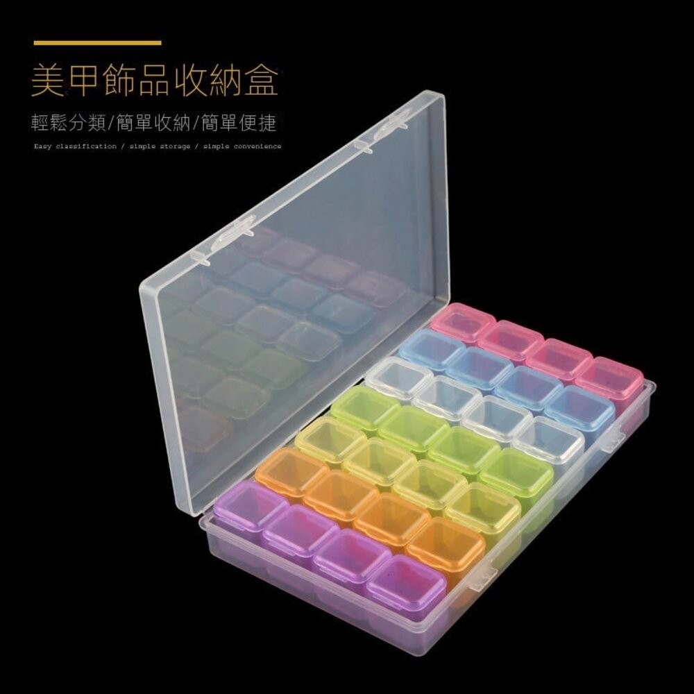 【台北士林*店面】透明多功能收納盒 透明首飾盒 耳釘項鏈耳飾收納盒 耳環整理盒 飾品收納 藥品分類盒 送禮-細節圖8