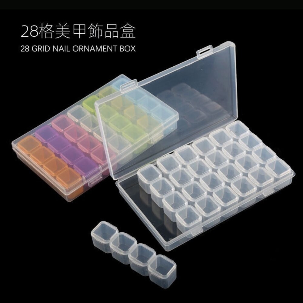 【台北士林*店面】透明多功能收納盒 透明首飾盒 耳釘項鏈耳飾收納盒 耳環整理盒 飾品收納 藥品分類盒 送禮-細節圖9
