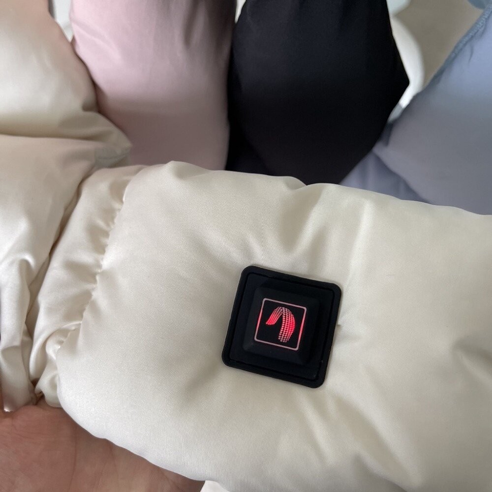 【實體店+發票】自動發熱圍巾 保暖熱敷圍巾 加熱圍巾 圍脖 發熱圍脖 發熱圍巾 圍巾 禮物 送禮-細節圖6