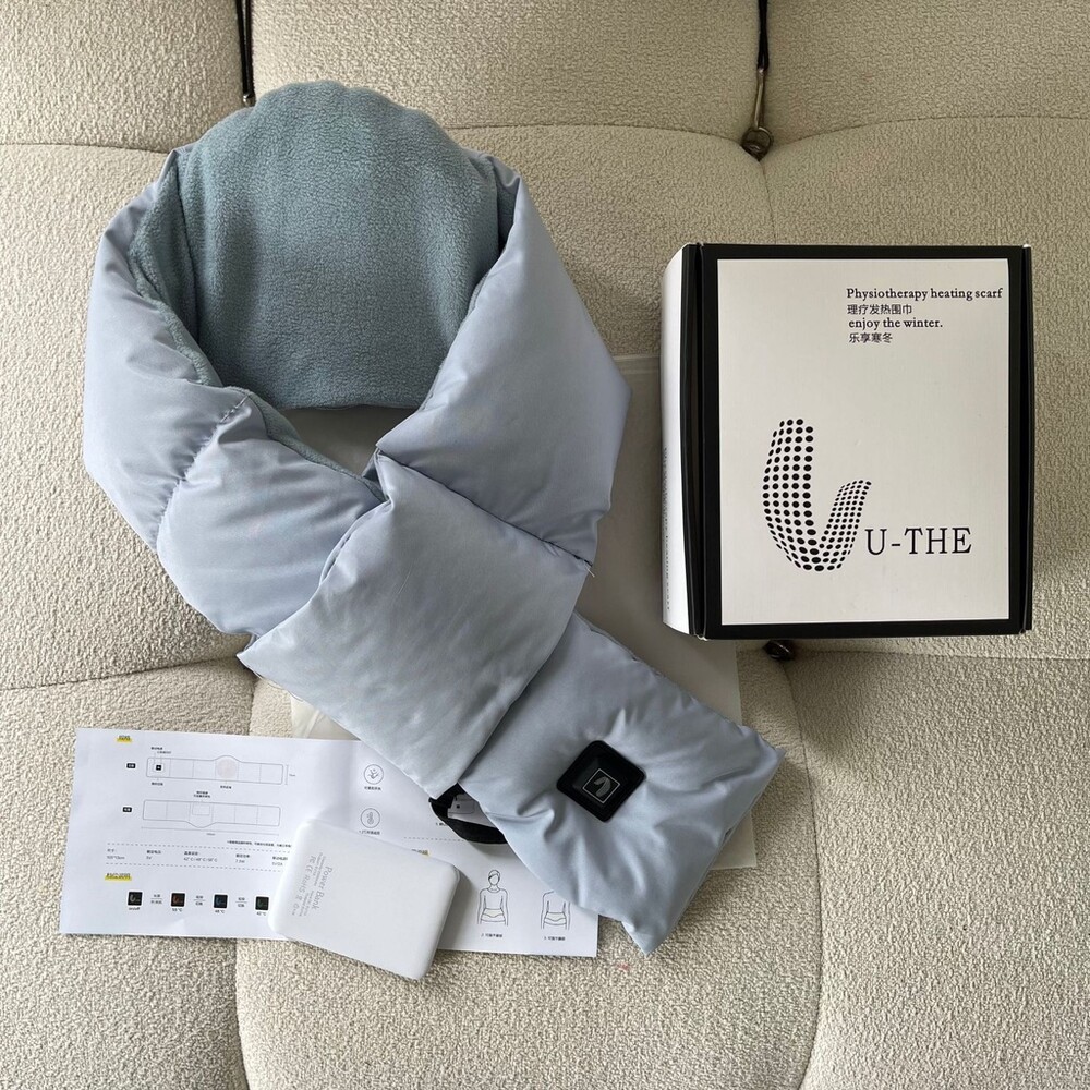 【實體店+發票】自動發熱圍巾 保暖熱敷圍巾 加熱圍巾 圍脖 發熱圍脖 發熱圍巾 圍巾 禮物 送禮-規格圖8