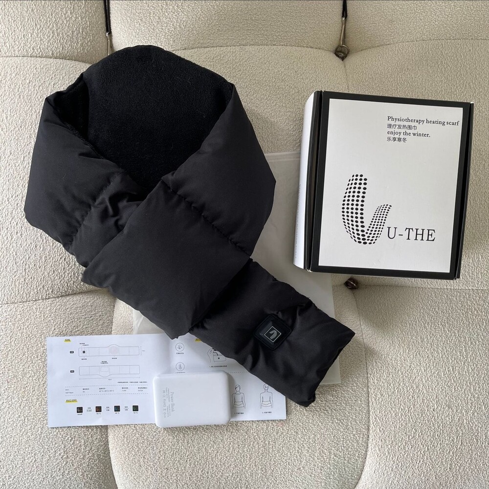 【實體店+發票】自動發熱圍巾 保暖熱敷圍巾 加熱圍巾 圍脖 發熱圍脖 發熱圍巾 圍巾 禮物 送禮-規格圖8