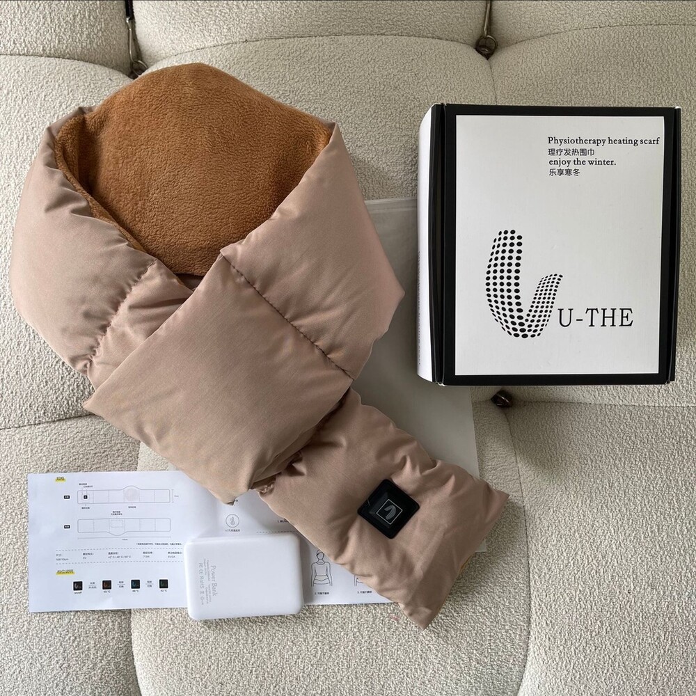【實體店+發票】自動發熱圍巾 保暖熱敷圍巾 加熱圍巾 圍脖 發熱圍脖 發熱圍巾 圍巾 禮物 送禮-規格圖8