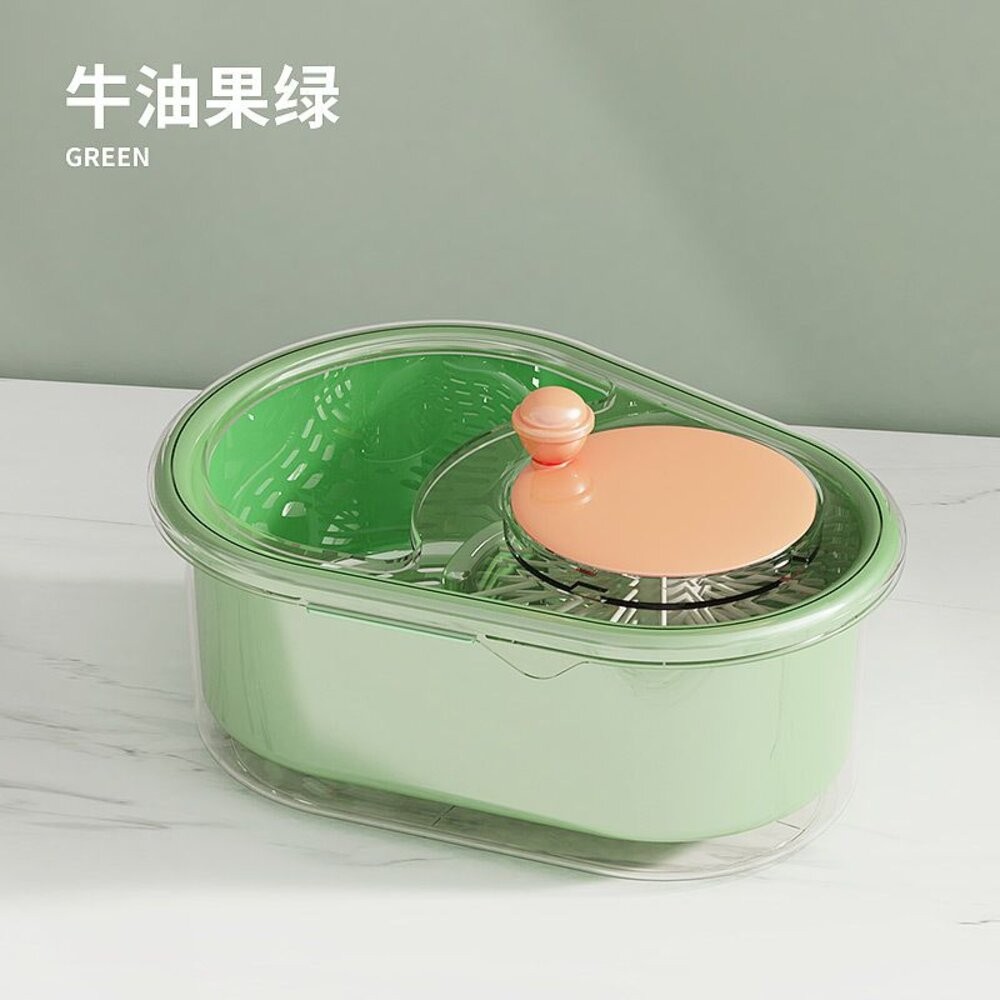 【實體店+發票】懶人電動洗菜機 電動旋風蔬果清洗器 家用洗水果神器 電動清洗機 送禮-細節圖2