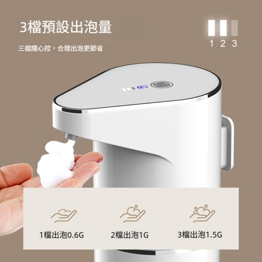 【實體店+發票】自動感應泡沫洗手機 免接觸 消毒 感應 皂液器 洗手機 送禮-細節圖2