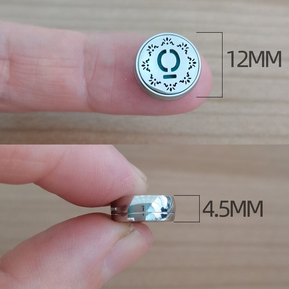 【實體店+發票】口罩香氛磁扣 12mm精油釦 香氛釦 精油扣 鏤空磁鐵扣 凈化呼吸 精油香氛 送禮-細節圖4