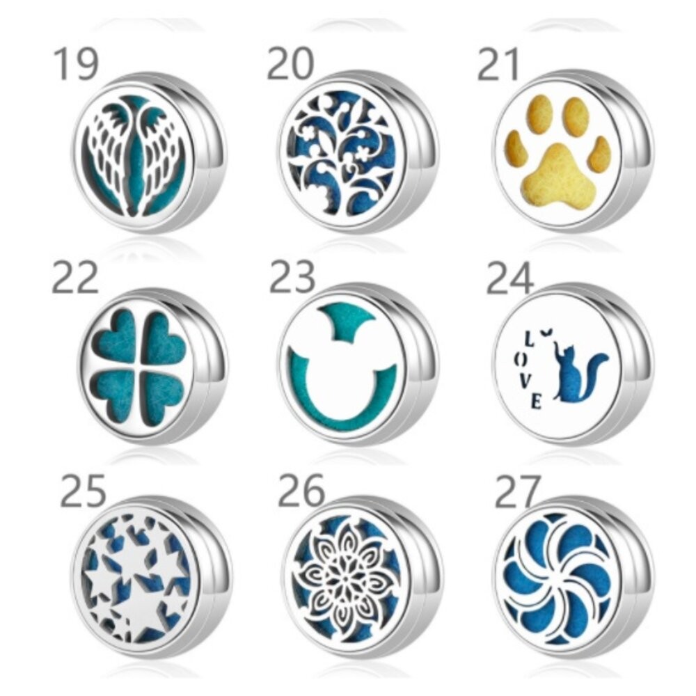 【實體店+發票】口罩香氛磁扣 12mm精油釦 香氛釦 精油扣 鏤空磁鐵扣 凈化呼吸 精油香氛 送禮-細節圖7