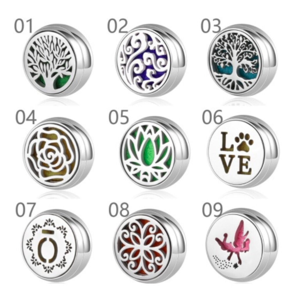 【實體店+發票】口罩香氛磁扣 12mm精油釦 香氛釦 精油扣 鏤空磁鐵扣 凈化呼吸 精油香氛 送禮-細節圖8