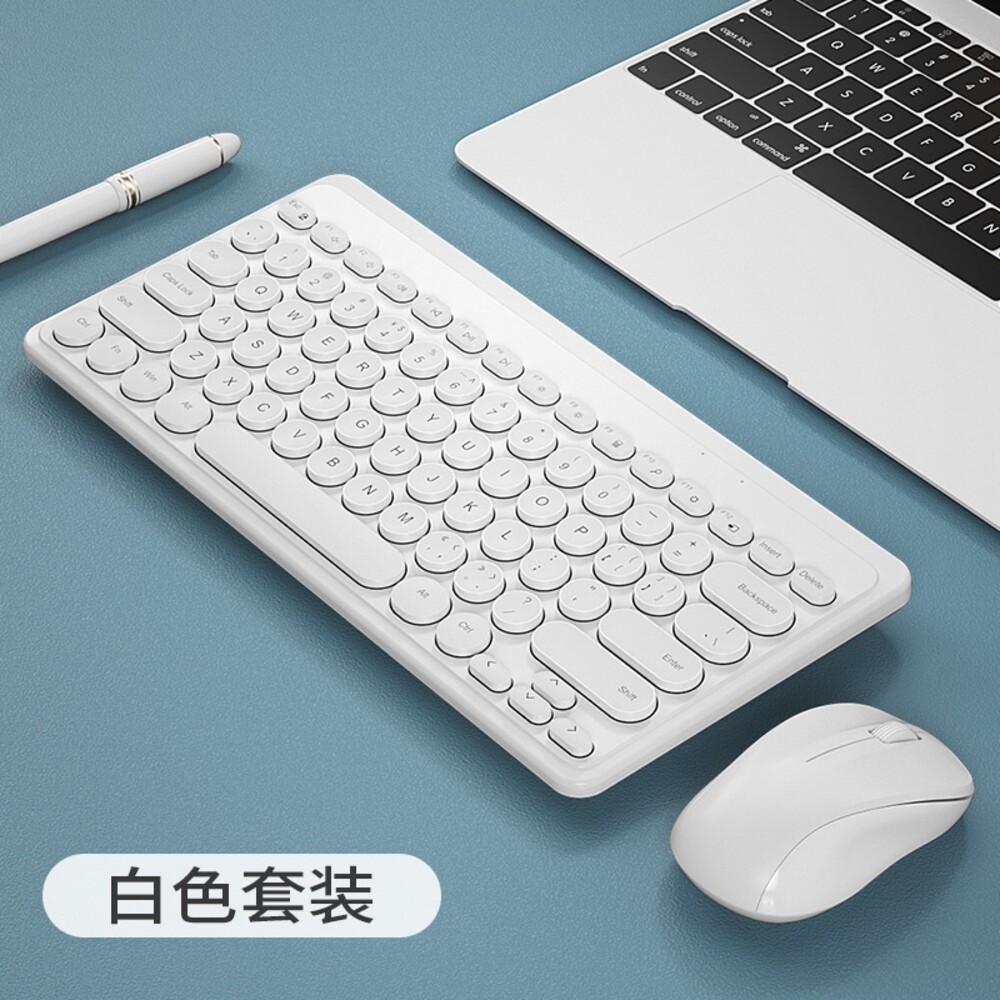 【實體店+發票】無線鍵盤滑鼠組 靜音鍵盤 USB迷你電腦鍵盤 鍵盤滑鼠組 電腦外接鍵盤 送禮-規格圖6