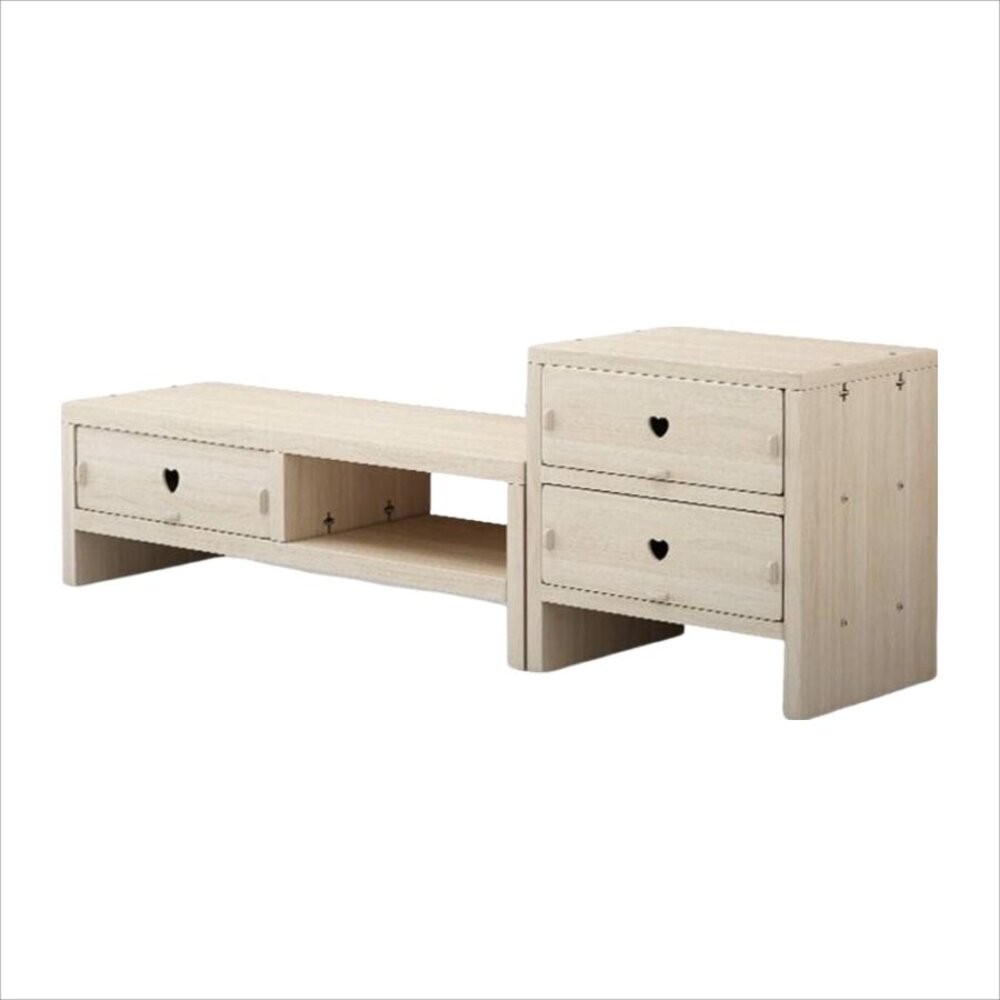 【實體店+發票】木製電腦增高架 螢幕增高收納架 電腦螢幕增高架木頭 送禮-細節圖2