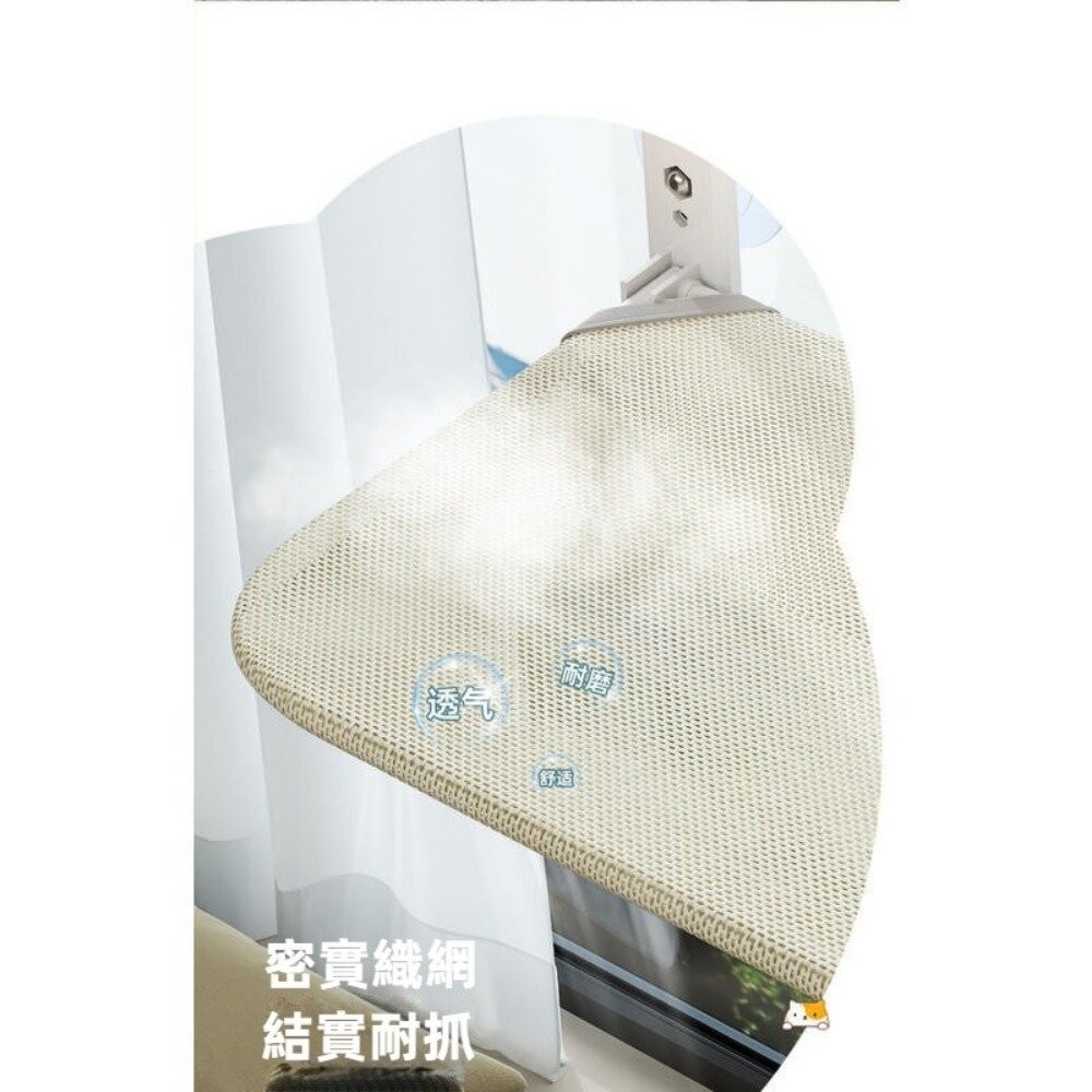 【實體店+發票】貓咪曬太陽吊床 猫吊床 窗戶吸盤掛窩 陽臺猫窩 吸盤式 玻璃 猫床用品 送禮-細節圖3