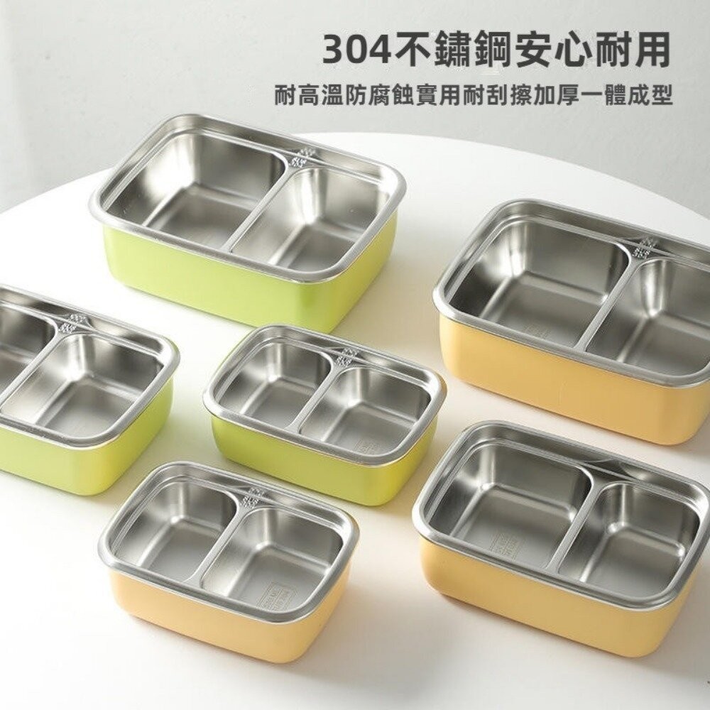 【實體店+發票】304可微波不鏽鋼保鮮盒 不銹鋼便當盒 卡扣式密封防漏 午餐盒 可拆卸 送禮-細節圖9