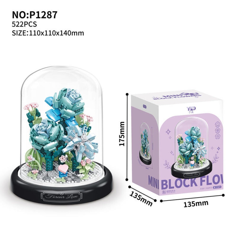 【實體店+發票】手作永生花禮 療癒系桌面擺飾 手工DIY花藝拼裝 創意禮物 真心意手作禮物 送禮-規格圖11