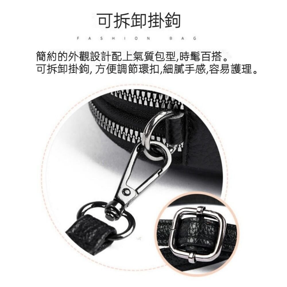 【台北士林*店面】個性真皮鱷紋斜背包 斜挎包 小包包 2024新款 單肩小挎包 時尚真皮包 手拿包 送禮-細節圖6