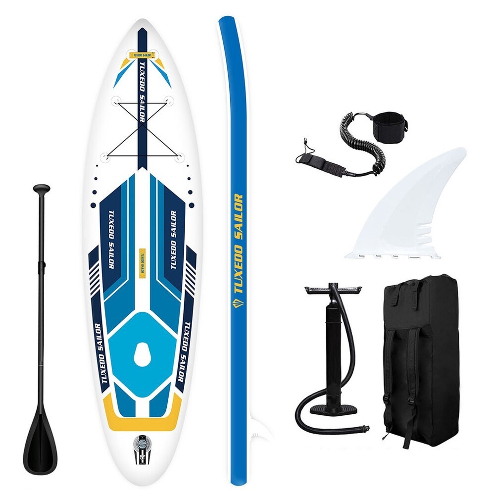 【實體店+發票】SUP充氣式立槳衝浪板 充氣漿板 家庭板 全能板 11呎10呎6 3鰭超穩定入門SUP 送禮-規格圖11