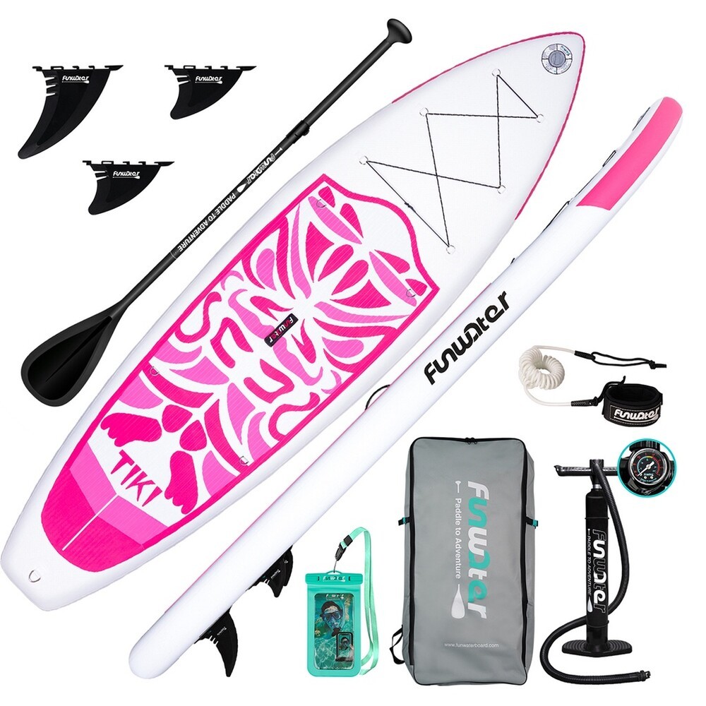 【實體店+發票】SUP充氣式立槳衝浪板 充氣漿板 家庭板 全能板 11呎10呎6 3鰭超穩定入門SUP 送禮-規格圖11