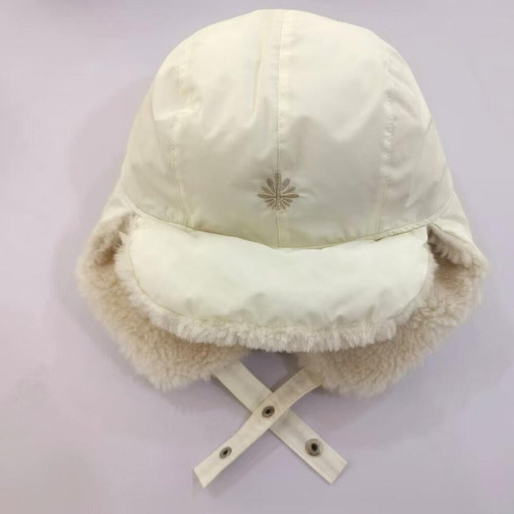 【實體店+發票】羽絨保暖帽 休閒時尚個性 羽絨雷鋒帽 女保暖 羽絨護耳帽 可愛 騎行防寒 飛行員帽子 送禮-細節圖5