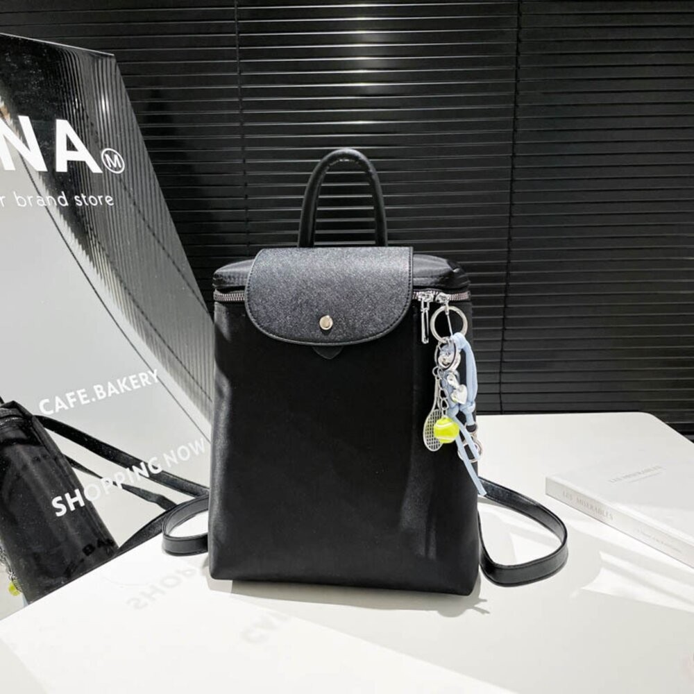 【實體店+發票】時尚耐磨雙肩小背包 女包 雙肩包 後背包 黑色包包 學生包 通勤包 休閒包 送禮-細節圖11