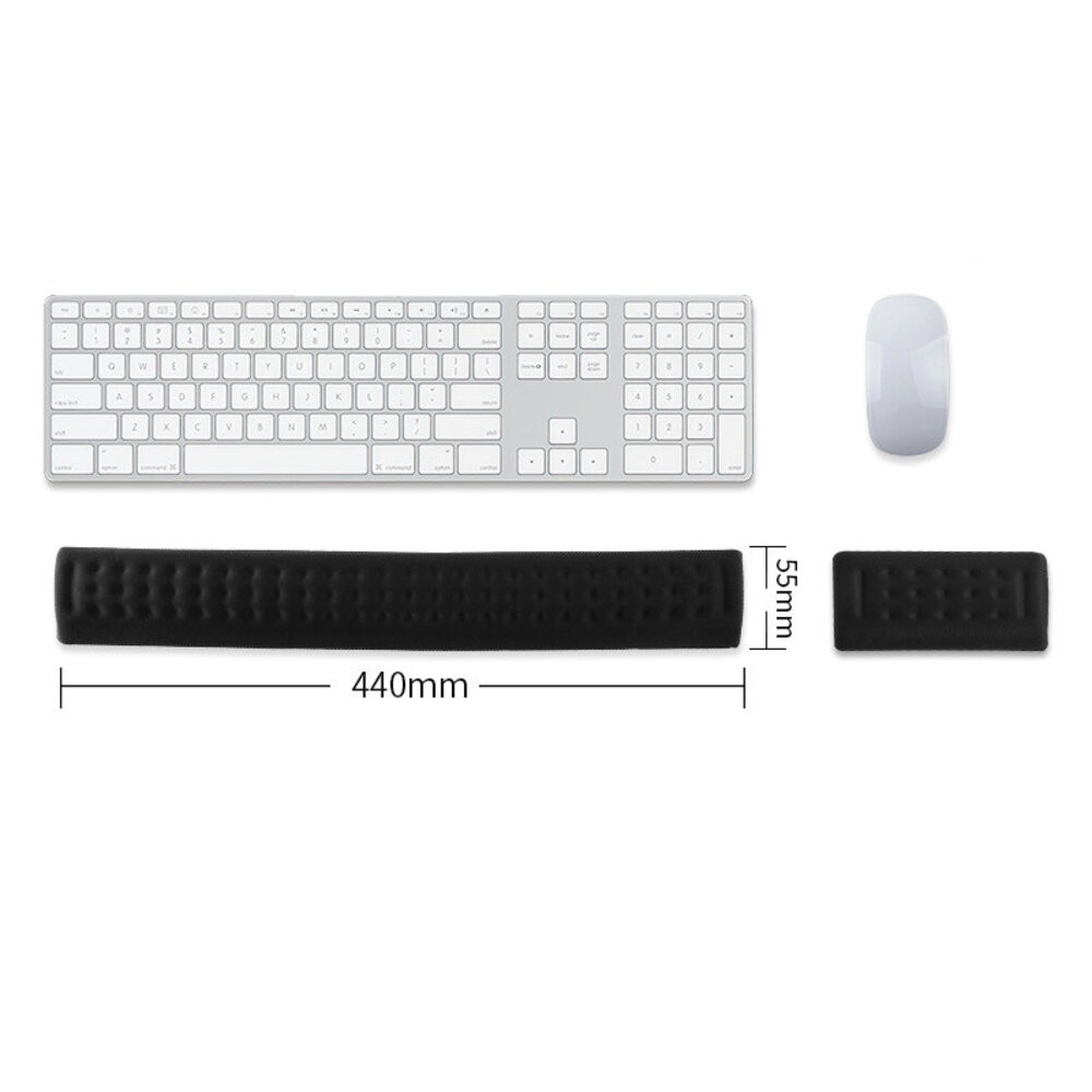 【實體店+發票】護腕鍵盤手托滑鼠墊組 人體工學 記憶棉 護腕墊 電腦周邊配件 鍵盤手托 滑鼠墊 辦公用品 電競周邊送禮-規格圖9