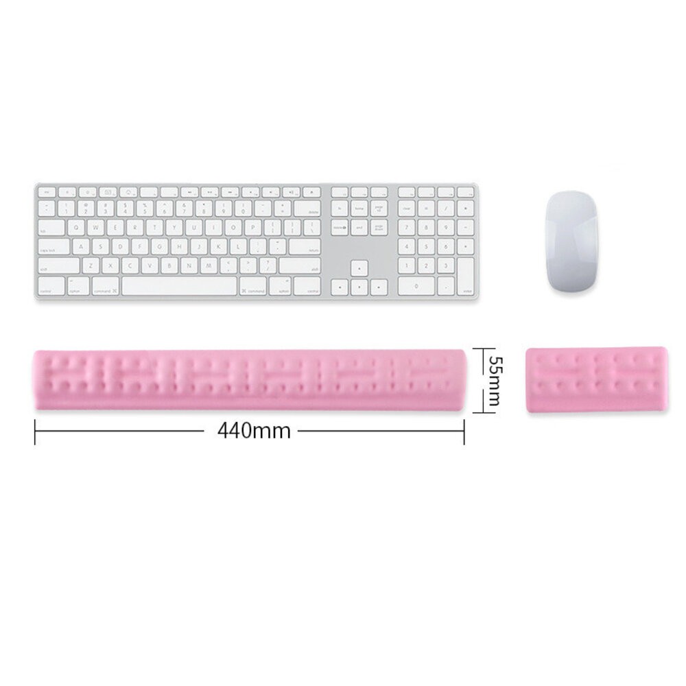 【實體店+發票】護腕鍵盤滑鼠手托組 人體工學 記憶棉 護腕墊 電腦周邊配件 鍵盤手托 滑鼠墊 辦公用品 電競周邊 送禮-規格圖9