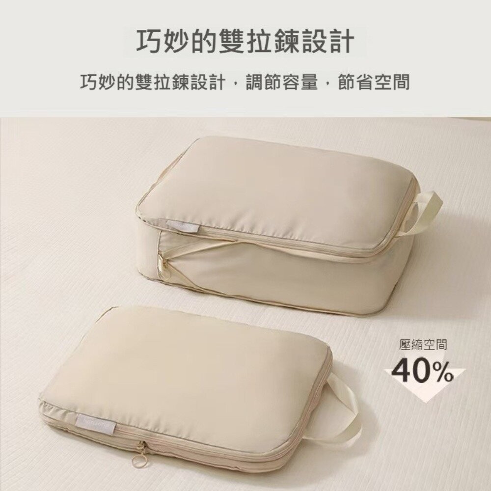 【實體店+發票】可壓縮衣服收納袋 旅行收納包 衣物收納袋 壓縮袋 輕薄包 行李箱收納 整理包 出差必備 送禮-細節圖2