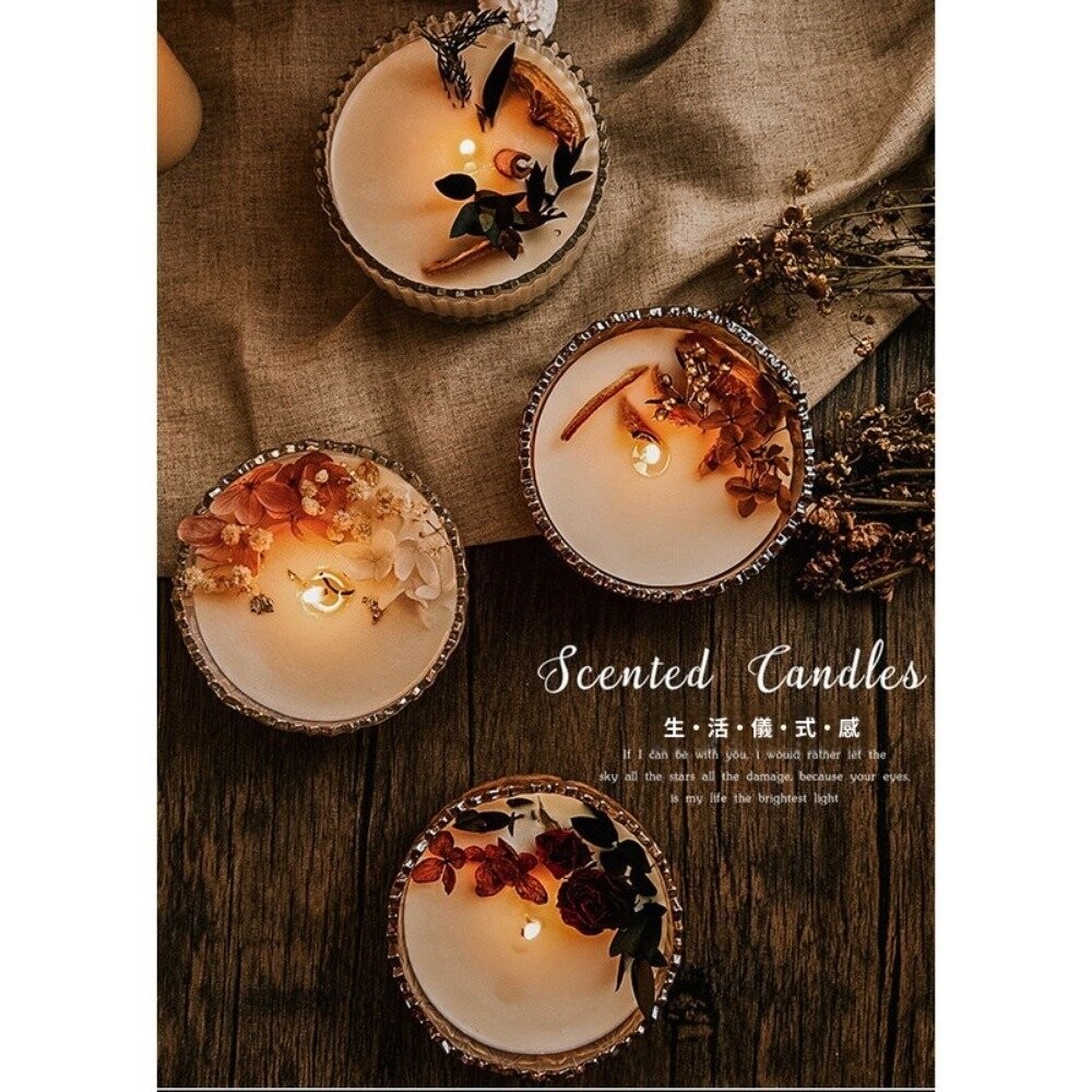 【實體店+發票】永生香皂花香薰蠟燭玻璃杯禮盒 香氛禮盒 精油蠟燭 香氛擴香 永生花 芳療紓壓 居家香氛 送禮-細節圖4