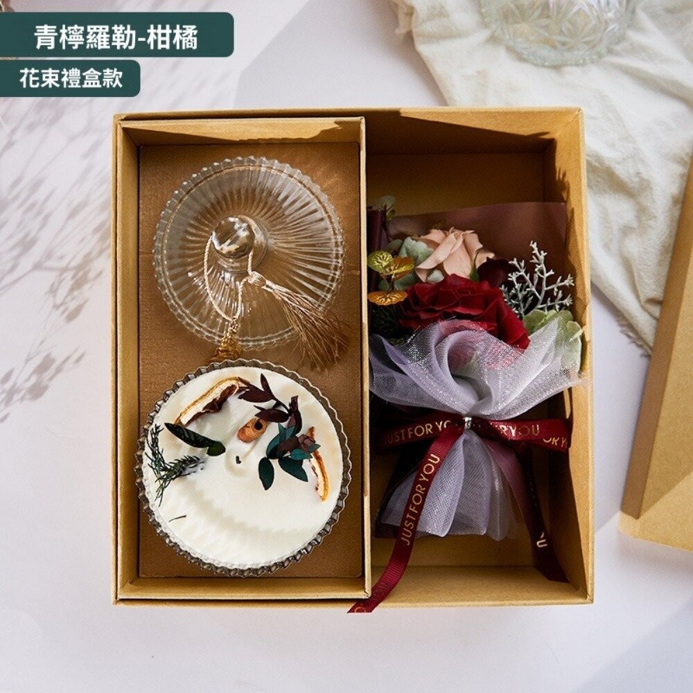 【實體店+發票】永生香皂花香薰蠟燭玻璃杯禮盒 香氛禮盒 精油蠟燭 香氛擴香 永生花 芳療紓壓 居家香氛 送禮-規格圖9