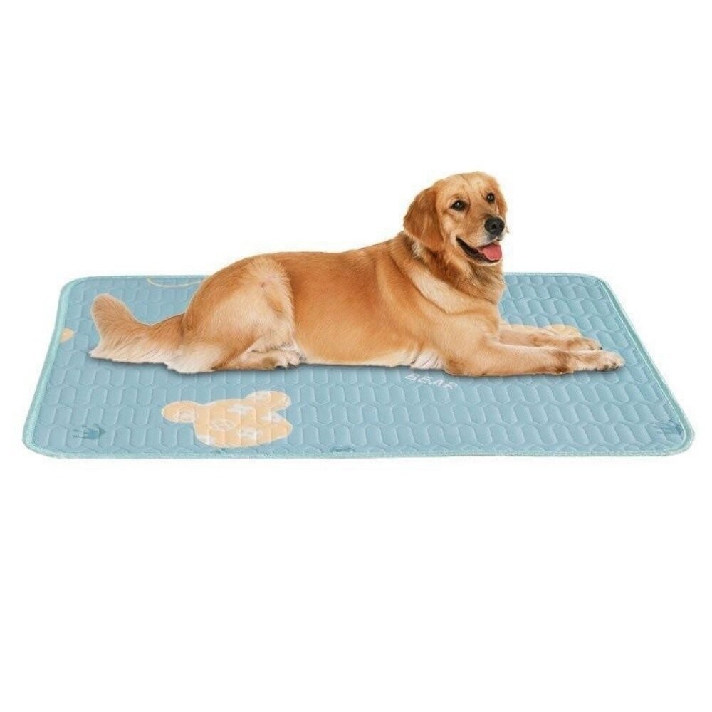 【實體店+發票】夏季寵物冰絲涼墊 涼席 中小型泰迪狗墊 貓墊 墊子 寵物用品 端午送禮-細節圖6