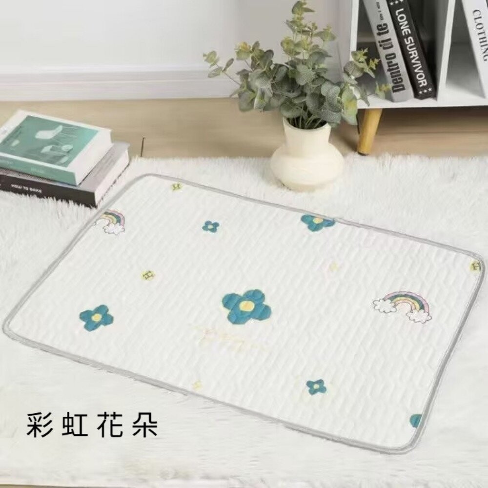 【台北士林*店面】夏季寵物冰絲涼墊 涼席 中小型泰迪狗墊 貓墊 墊子 寵物用品 送禮-細節圖9