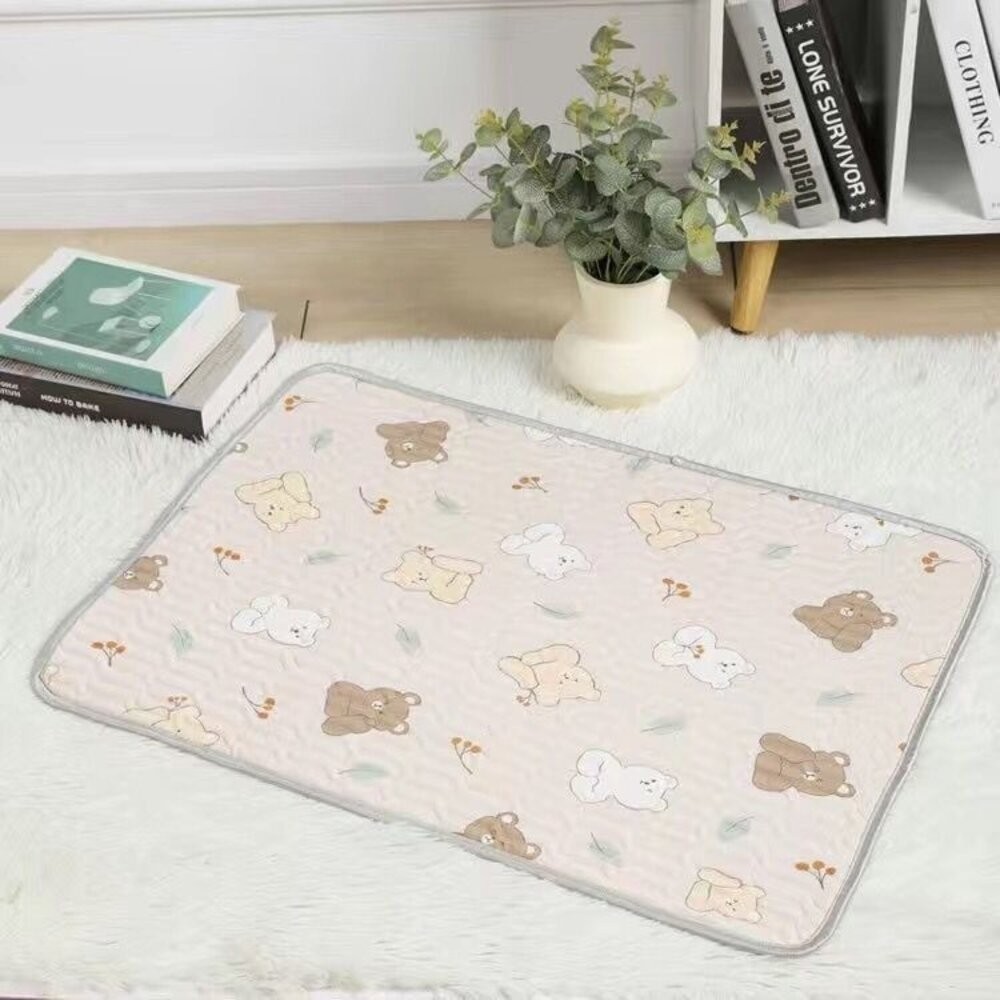 冰涼寵物墊-早安熊