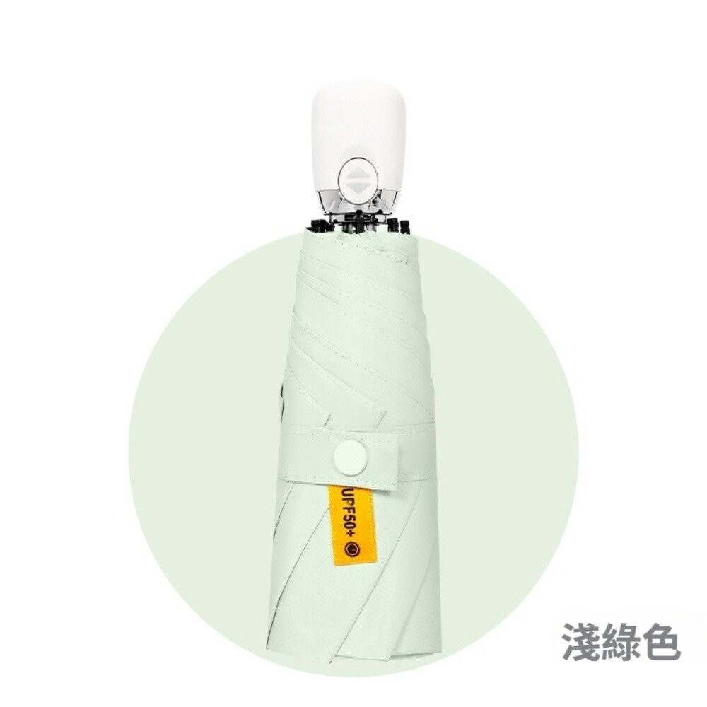 【台北士林*店面】五折迷你自動傘 折疊黑膠晴雨傘 兩用迷你便攜雨傘 防曬 防紫外線 遮陽 太陽傘 送禮-規格圖11