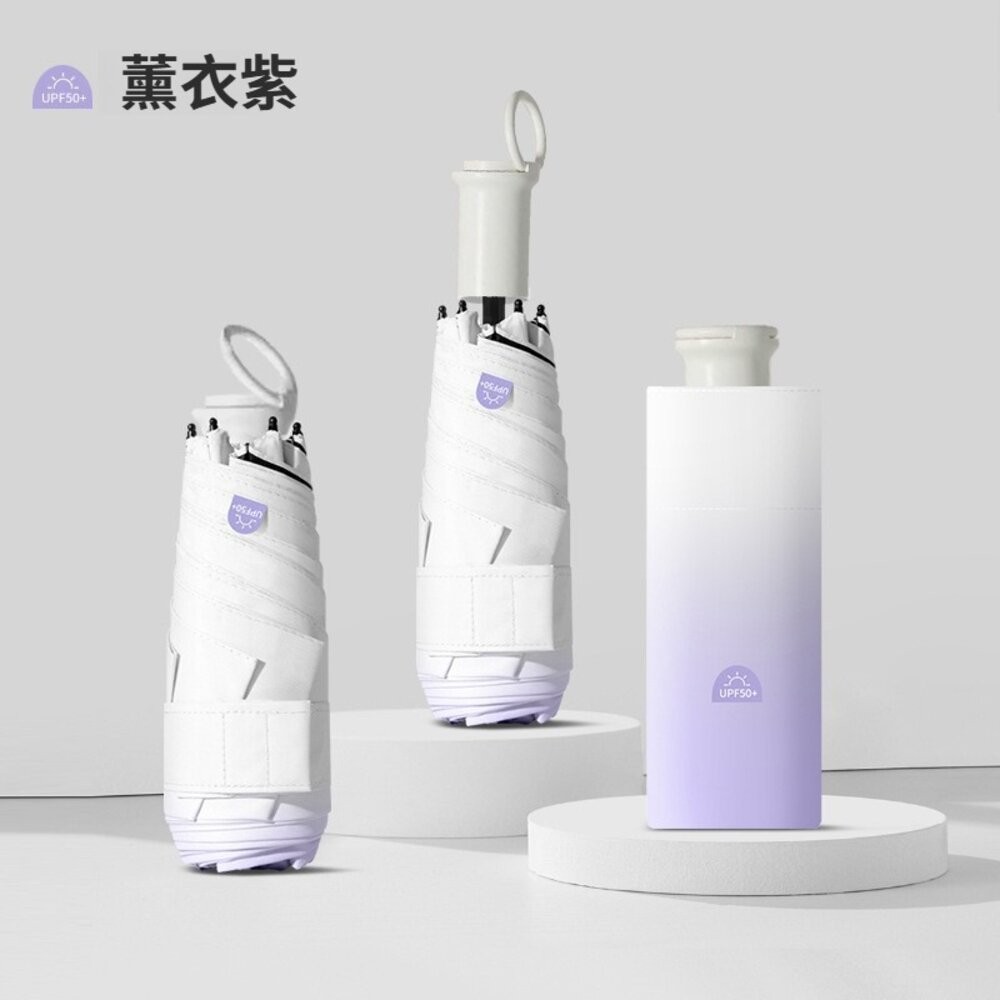 【台北士林*店面】魔術藏手柄五折傘 MINI 漸變晴雨兩用傘 防曬傘 輕巧便攜 魔術手柄 防風傘 防紫外線 送禮-規格圖11