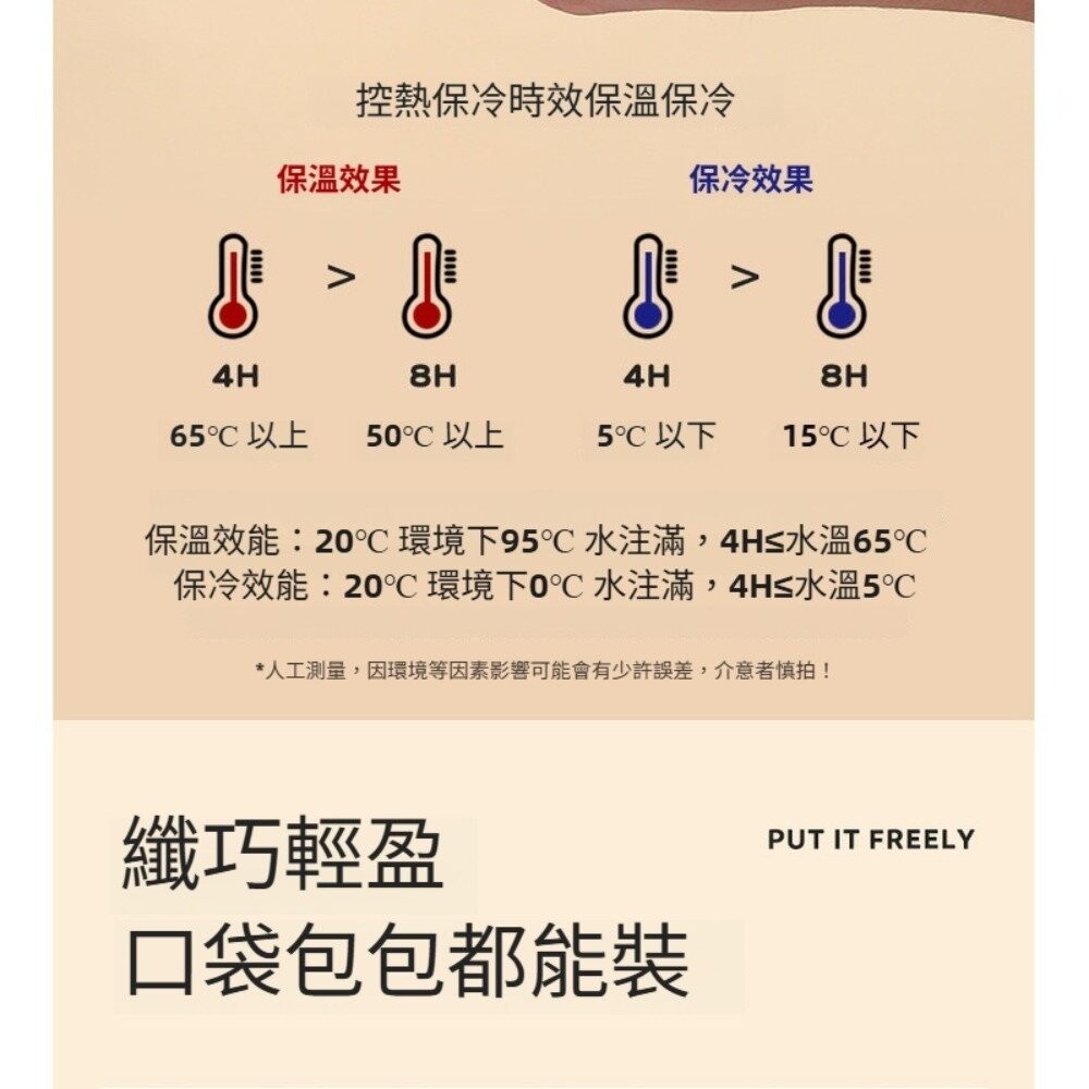 【實體店+發票】史努比口袋保溫杯 保溫杯 迷你杯 輕巧便攜 密封防漏 316L不鏽鋼 240ML snoopy 送禮-細節圖7