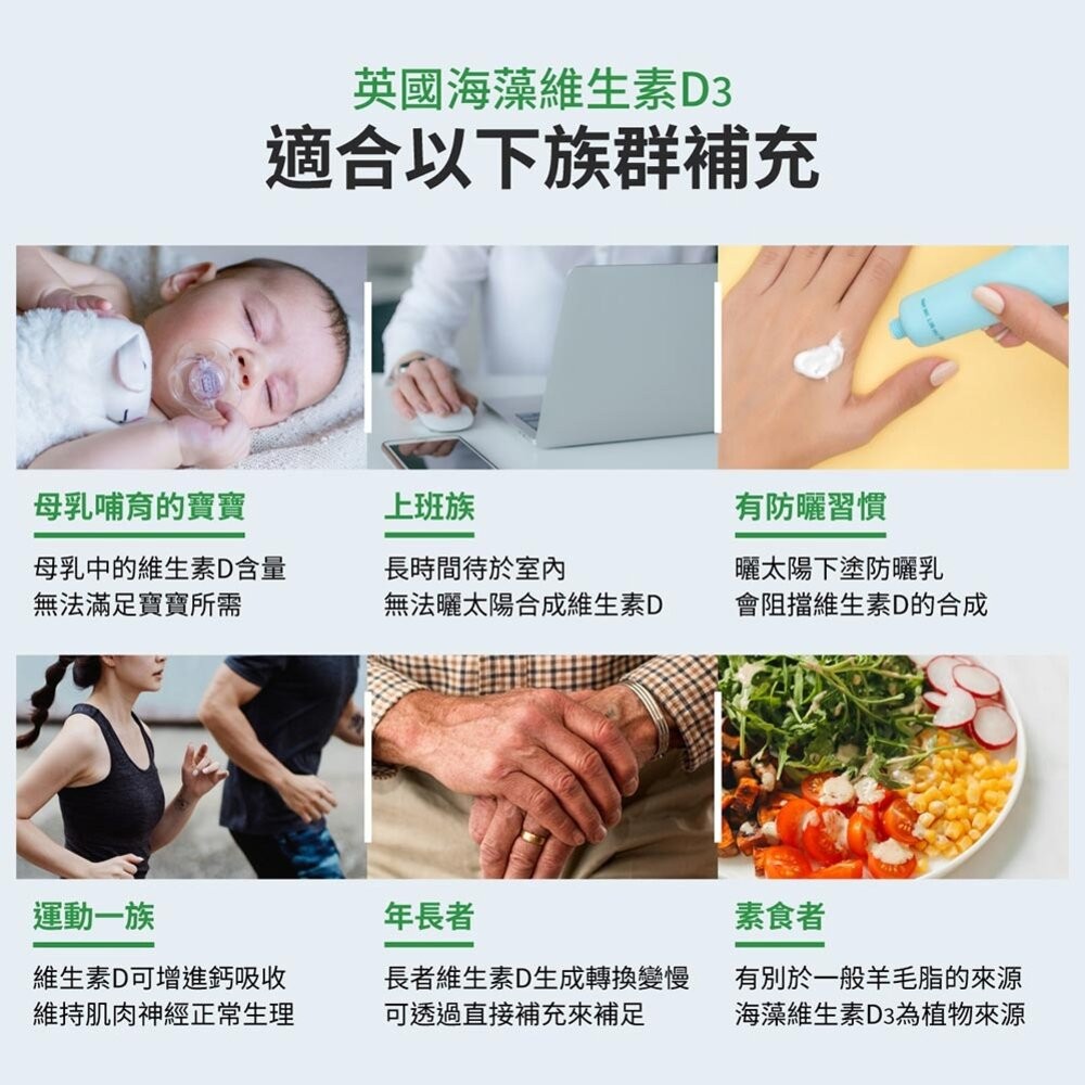 【實體店+發票】【益菓保】｜英國海藻維生素D3｜10ml/瓶(滴劑)｜全年齡｜1盒 送禮-細節圖4