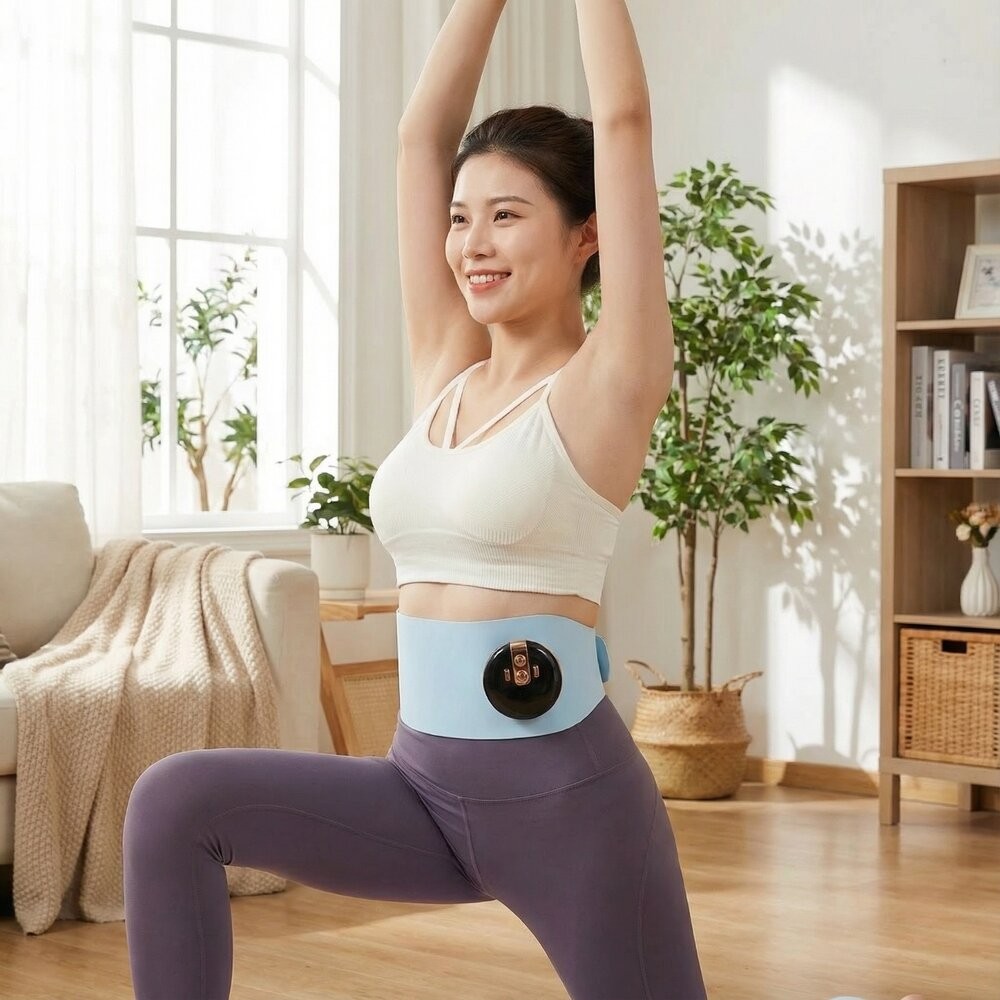 【實體店+發票】健身腰帶 熱敷按摩 磁石 按摩放鬆 久坐族必備 送禮首選 送禮-細節圖9