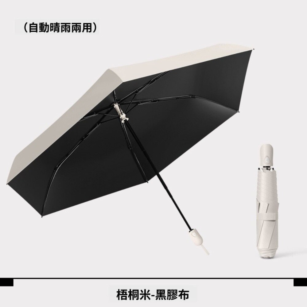 【實體店+發票】三折超輕自動傘 超輕六骨自動傘 雨傘雨具 防曬傘 抗uv傘 多巴胺 自動開收 超輕設計 送禮-規格圖9