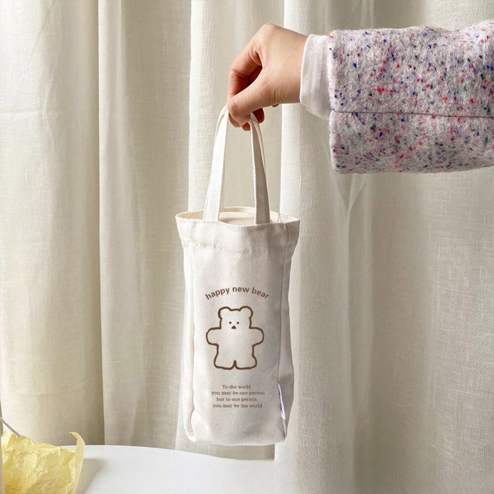 【實體店+發票】韓風小熊造型保溫瓶 可愛圖案保溫瓶 水瓶 保溫瓶 簡約小熊保溫杯 禮物 送禮-規格圖11