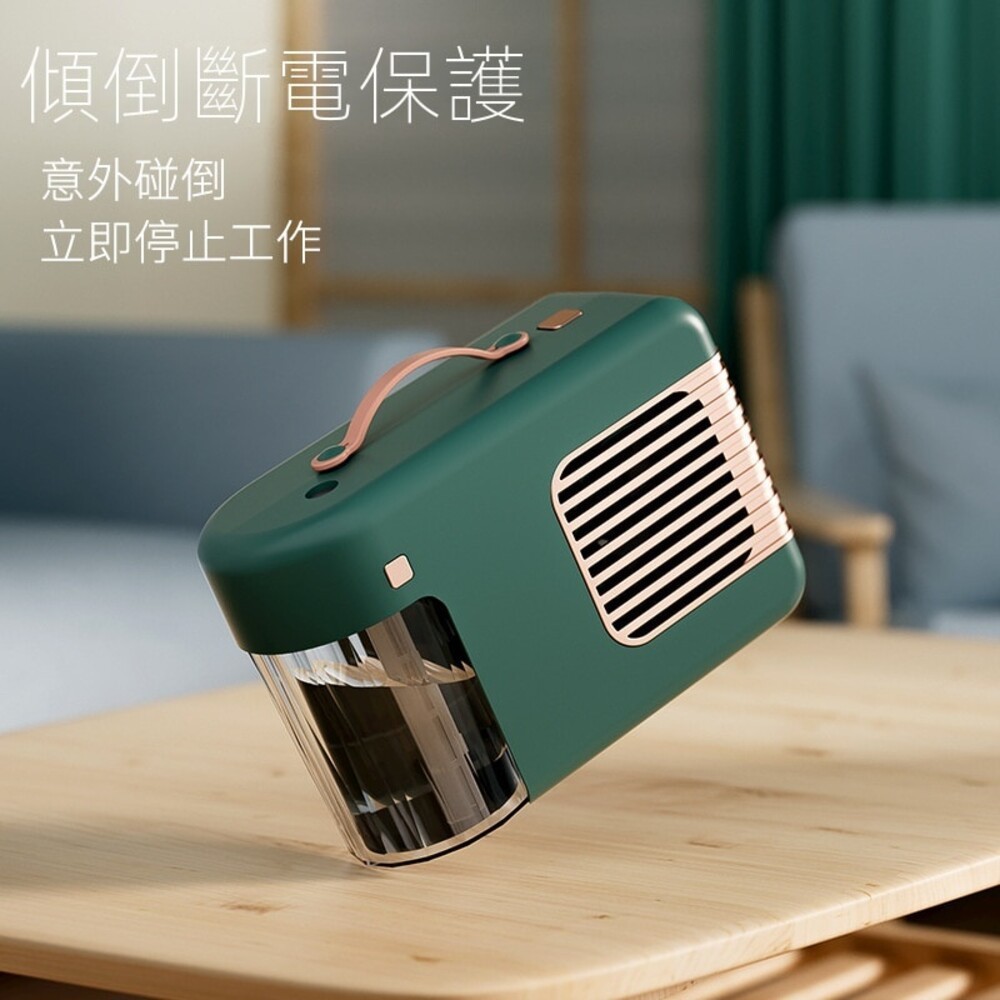 【台北士林*店面】小型加濕暖風機 桌面暖氣機 暖風機推薦 加濕香薰暖風三合一 傾倒斷電保護 送禮-規格圖10