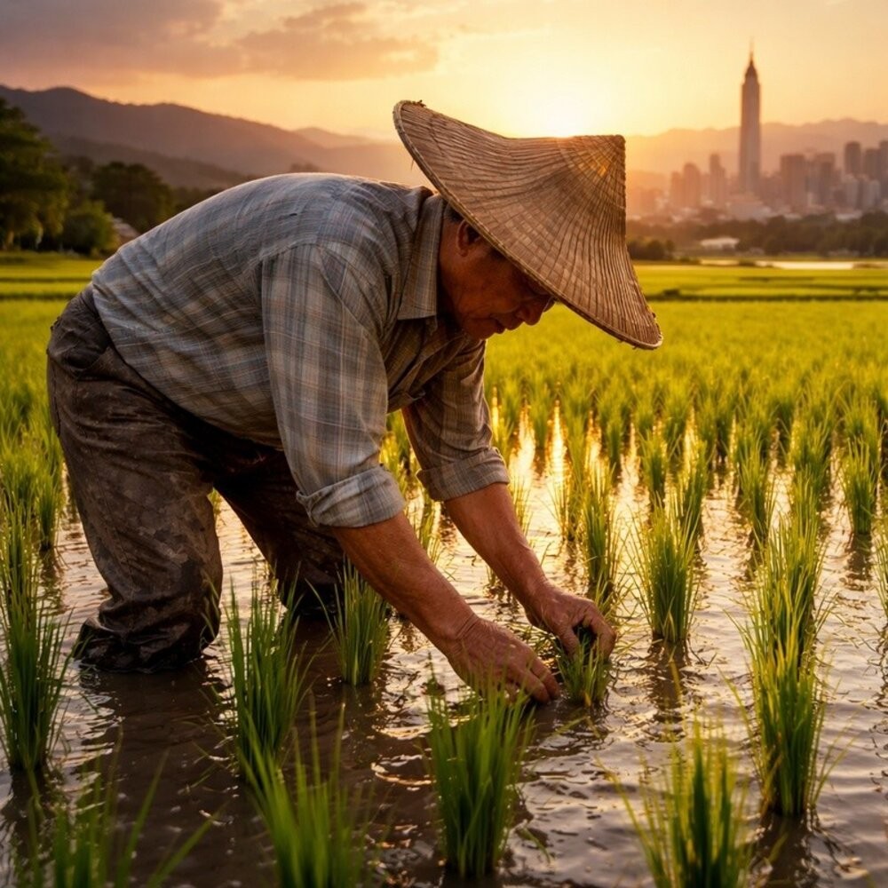 【實體店+發票】稀有北投關渡芋頭香米 台北在地最後稻田 北投農會關渡米 幸福平安米 台灣米 無農藥米 永續友善 送禮-細節圖8