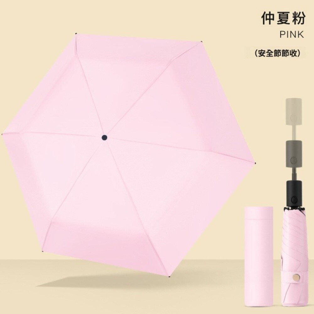 【實體店+發票】安全防回彈超輕自動傘 雨傘 防曬傘 摺疊傘 超輕羽毛傘 遮陽傘 晴雨傘 送禮-規格圖9