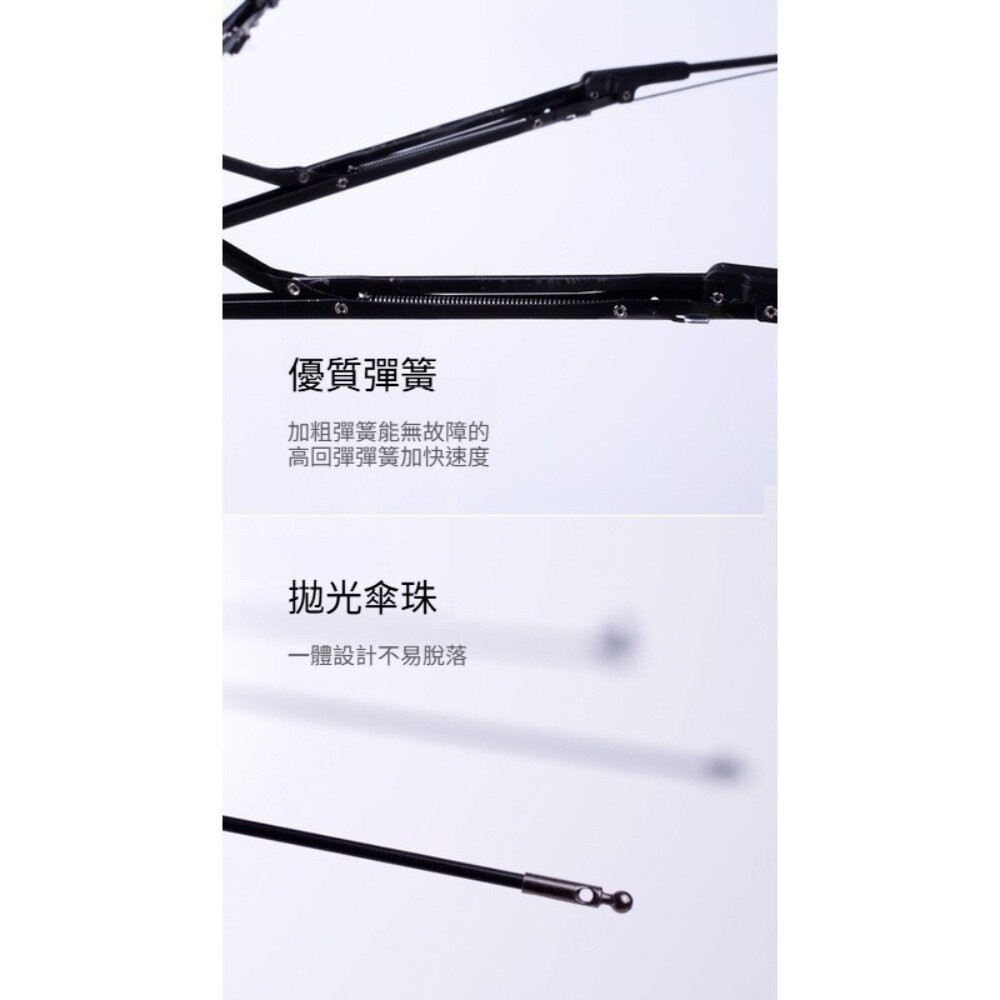 【實體店+發票】韓式時尚透明三折傘 自動開合雨傘 透明雨傘 摺疊傘 雨具 透明 防風 櫻花 雛菊 送禮-細節圖6