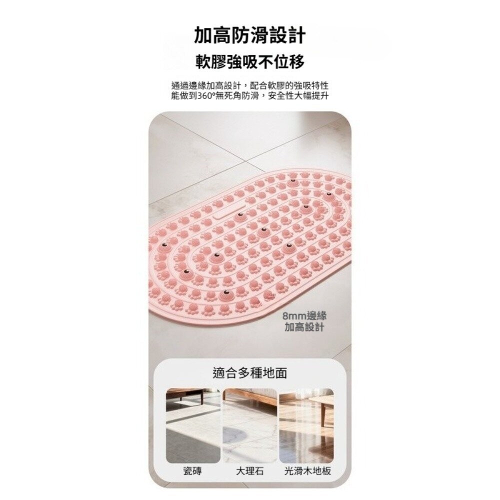 【台北士林*店面】液態軟膠超慢跑墊 足底按摩墊 居家運動 舒壓放鬆 健身禮物 高觸感薄墊 送禮-細節圖9