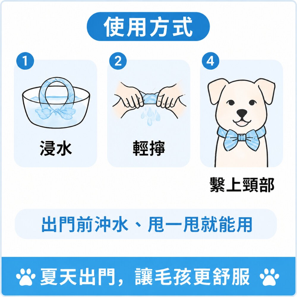 【台北士林*店面】寵物降溫冰脖圍 寵物涼感領巾 狗狗貓咪冰涼降溫 免冷藏吸汗透氣 夏季散步防中暑 送禮-細節圖5