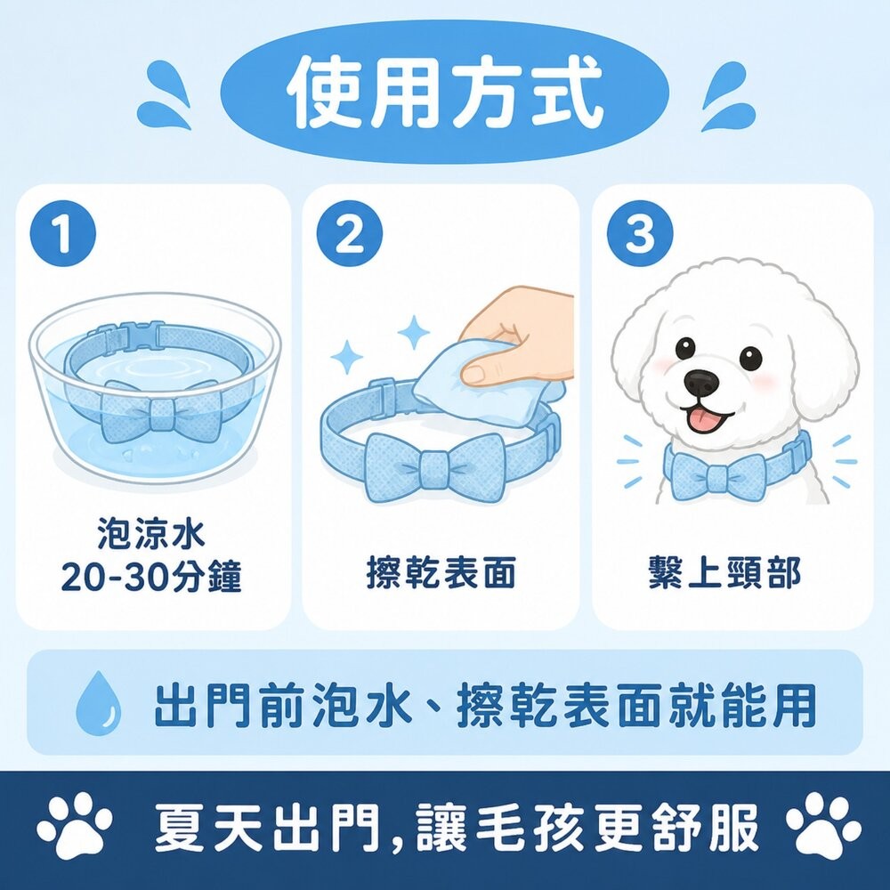 【台北士林*店面】寵物降溫冰脖圍 寵物涼感領巾 狗狗貓咪冰涼降溫 免冷藏吸汗透氣 夏季散步防中暑 送禮-細節圖5