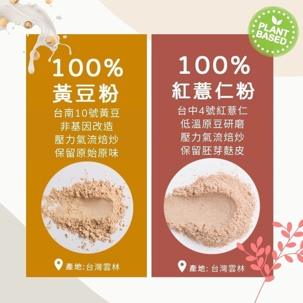 🌿黃豆薏仁膠原飲🌿台灣黃豆.紅薏仁.低分子量魚膠原胜肽-細節圖7